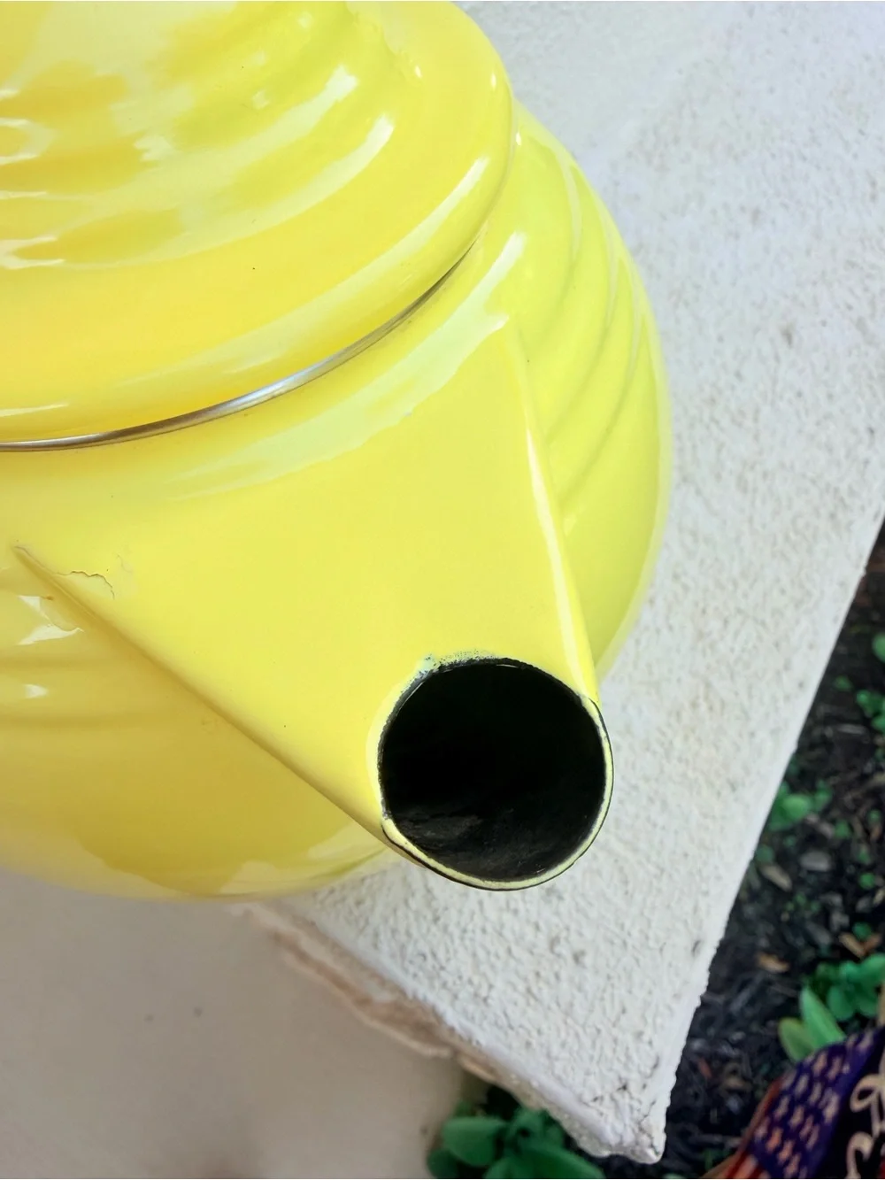 Vintage Fiesta Copco Yellow Enamel Tea Kettle Genuine Fiesta Accessories 1990s